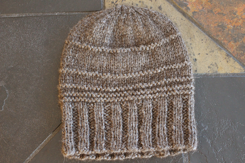 Elevation Hat - Midnightsky Fibers - by Jenn Wisbeck - Knitting